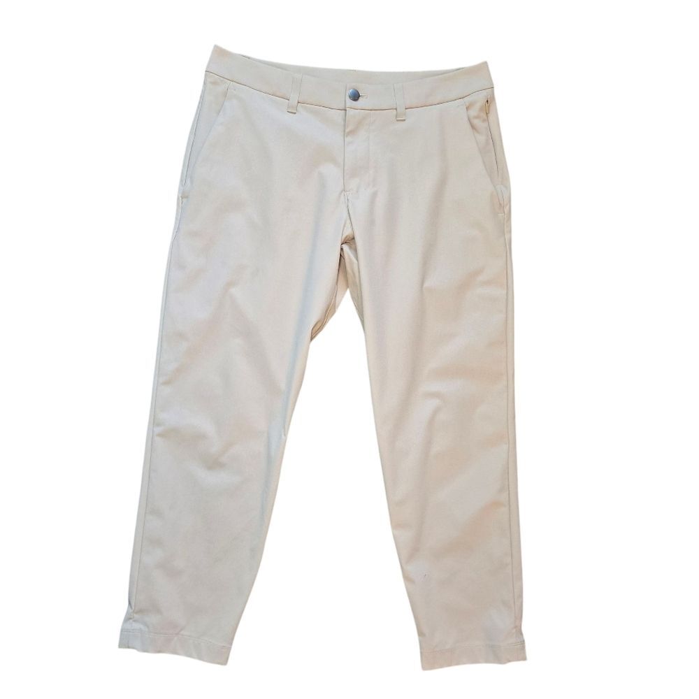 Men's Lululemon ABC Slim-Fit Trouser 25" - Tofino Sand